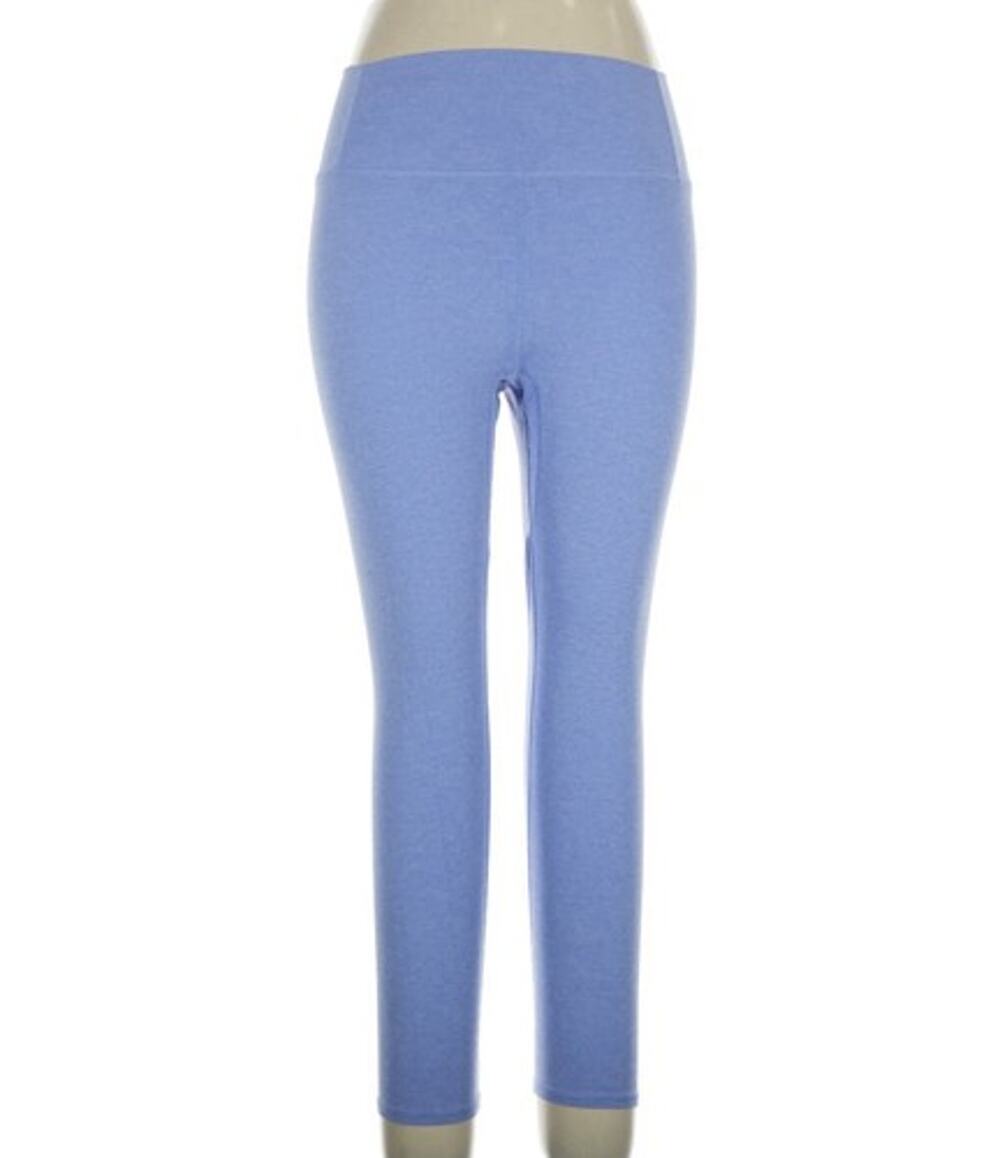 Free People Movement Blue High Rise Ankle 7/8 Leggings XL Solid Yoga Workout